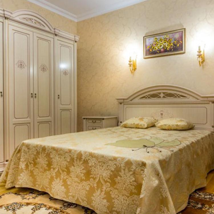 Спальня 2 местного 3 комнатного Сюит, Корпус №2 санатория Москва в Ессентуках